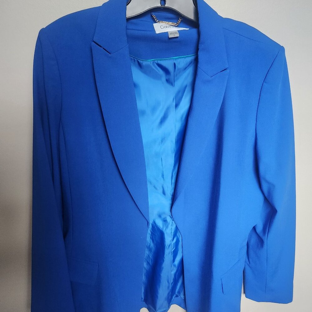 Blue Calvin Klein Blazer